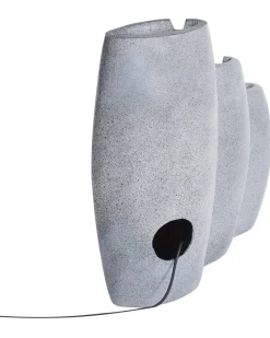 Fontana da giardino ARKLE LED Grigio