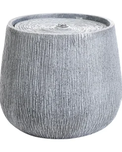 Fontana da giardino LED CASCATA Grigio