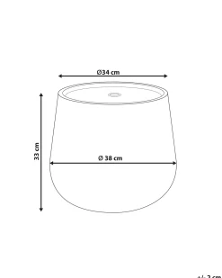 Fontana da giardino LED CASCATA Grigio