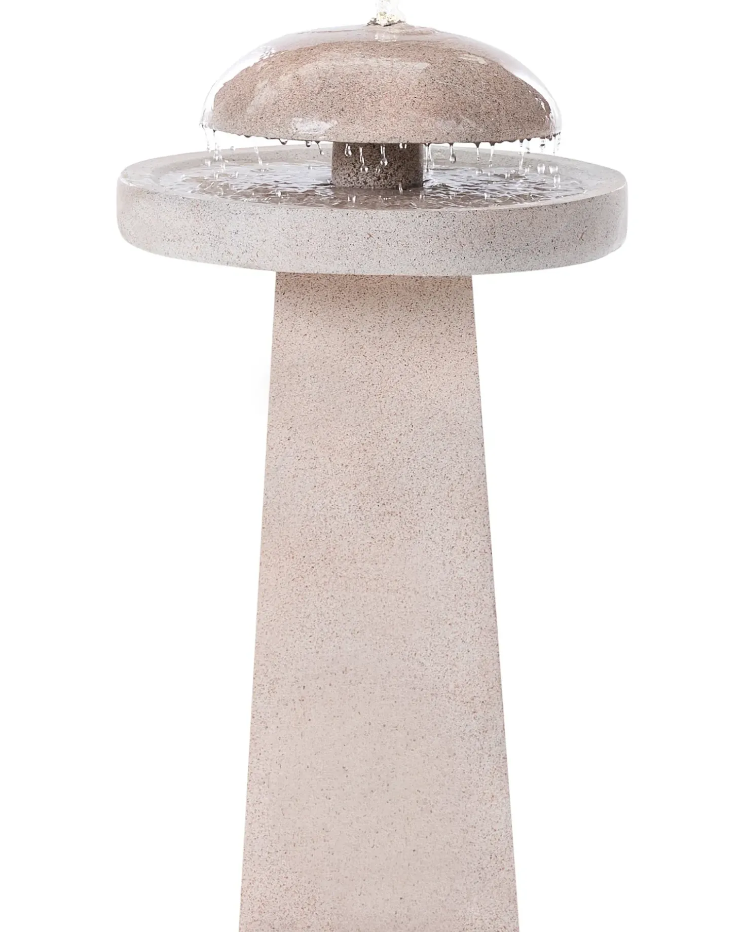 Fontana da giardino LED HUNLEN Beige