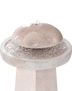 Fontana da giardino LED HUNLEN Beige