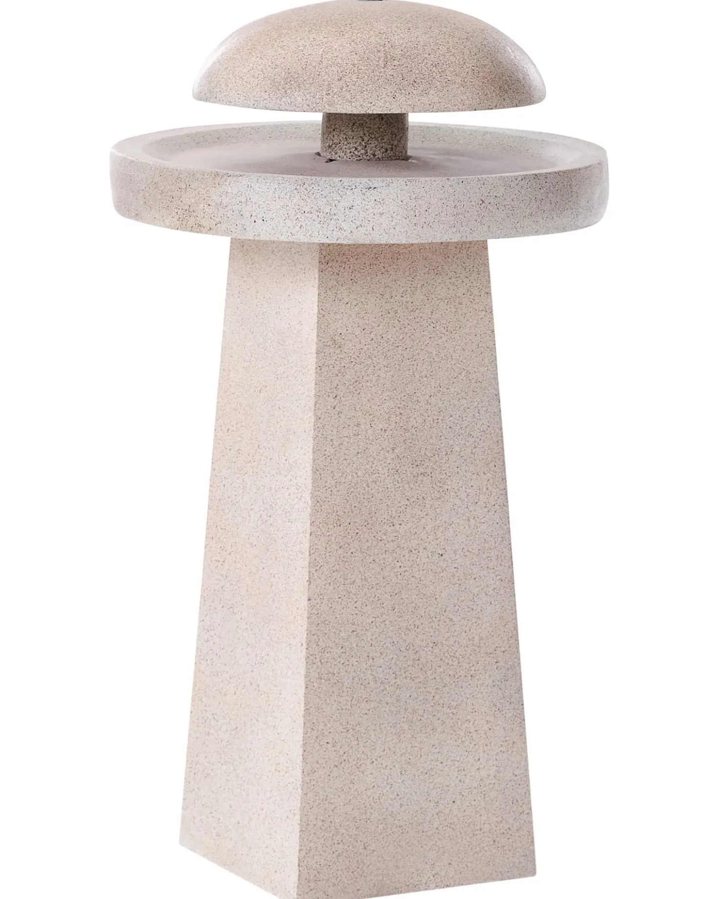 Fontana da giardino LED HUNLEN Beige