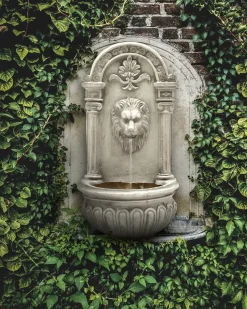 Fontana da giardino LED MARMORE Beige chiaro