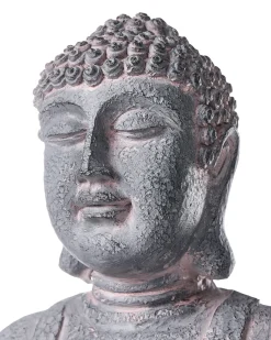 Fontana da giardino LED URLANTE Buddha Grigio