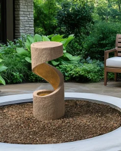 Fontana da giardino WINX LED Beige