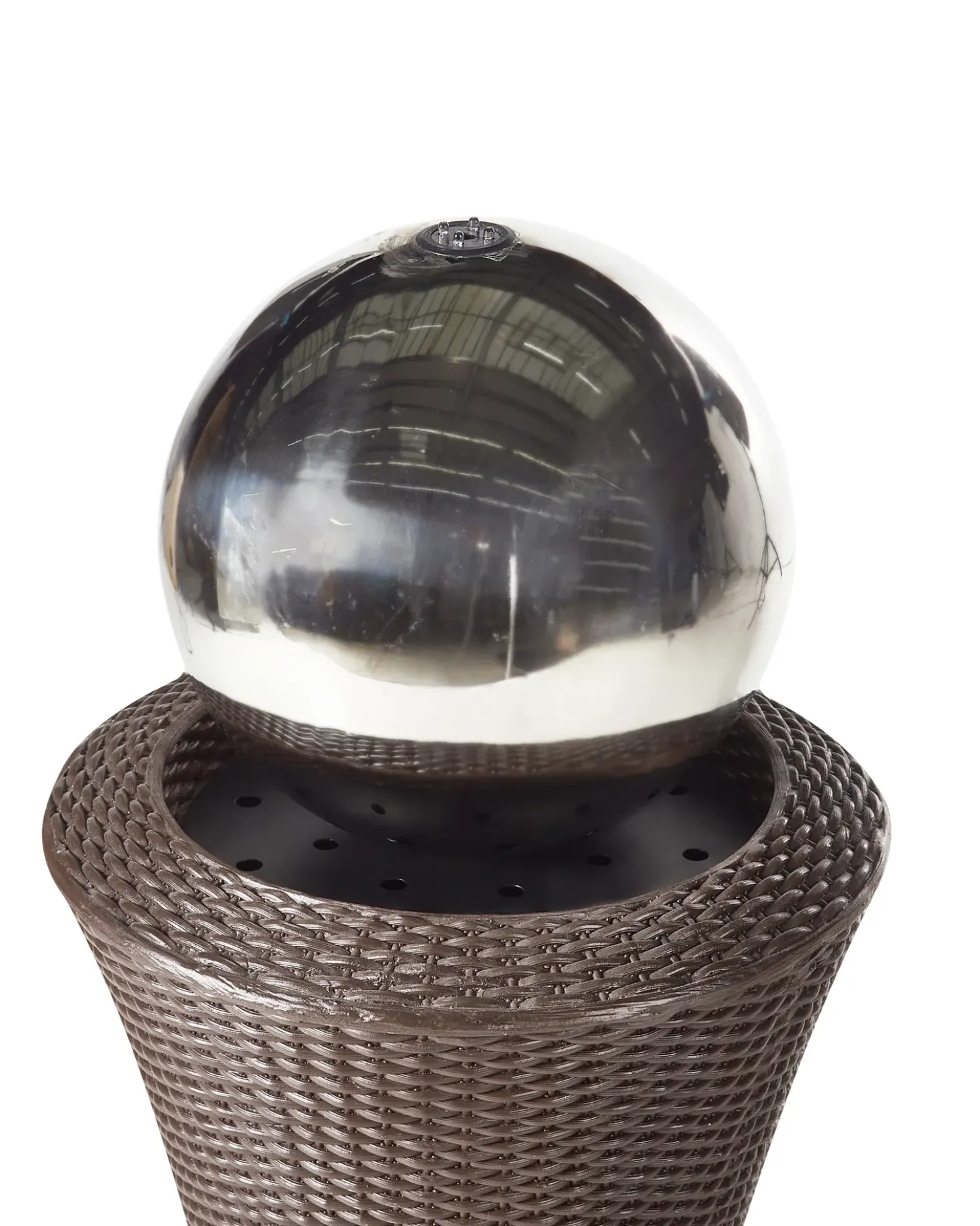 Fontana da giardino ZENYATTA LED Marrone