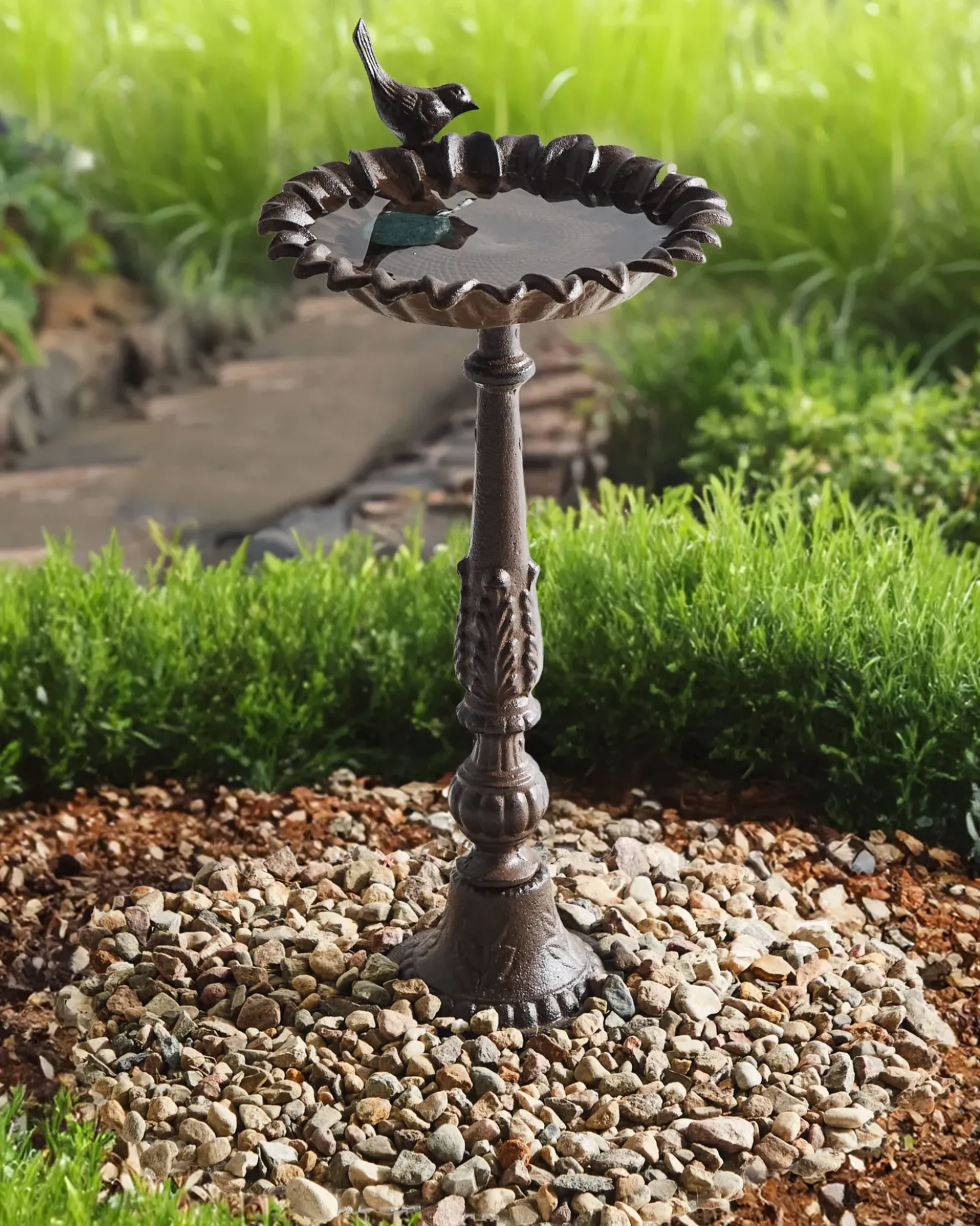 Fontana per uccelli BLACKBIRD Marrone