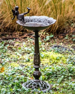 Fontana per uccelli LARK Marrone