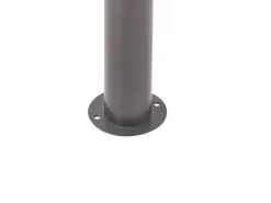Gazebo AVENTINE Metallo 300 cm 300 cm Grigio scuro