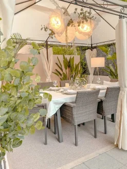 Gazebo COLOS Metallo 400 cm 300 cm Beige
