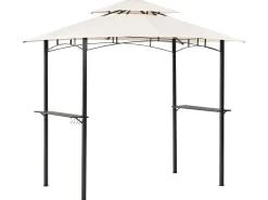 Gazebo NARO Metallo 240 cm 148 cm Beige