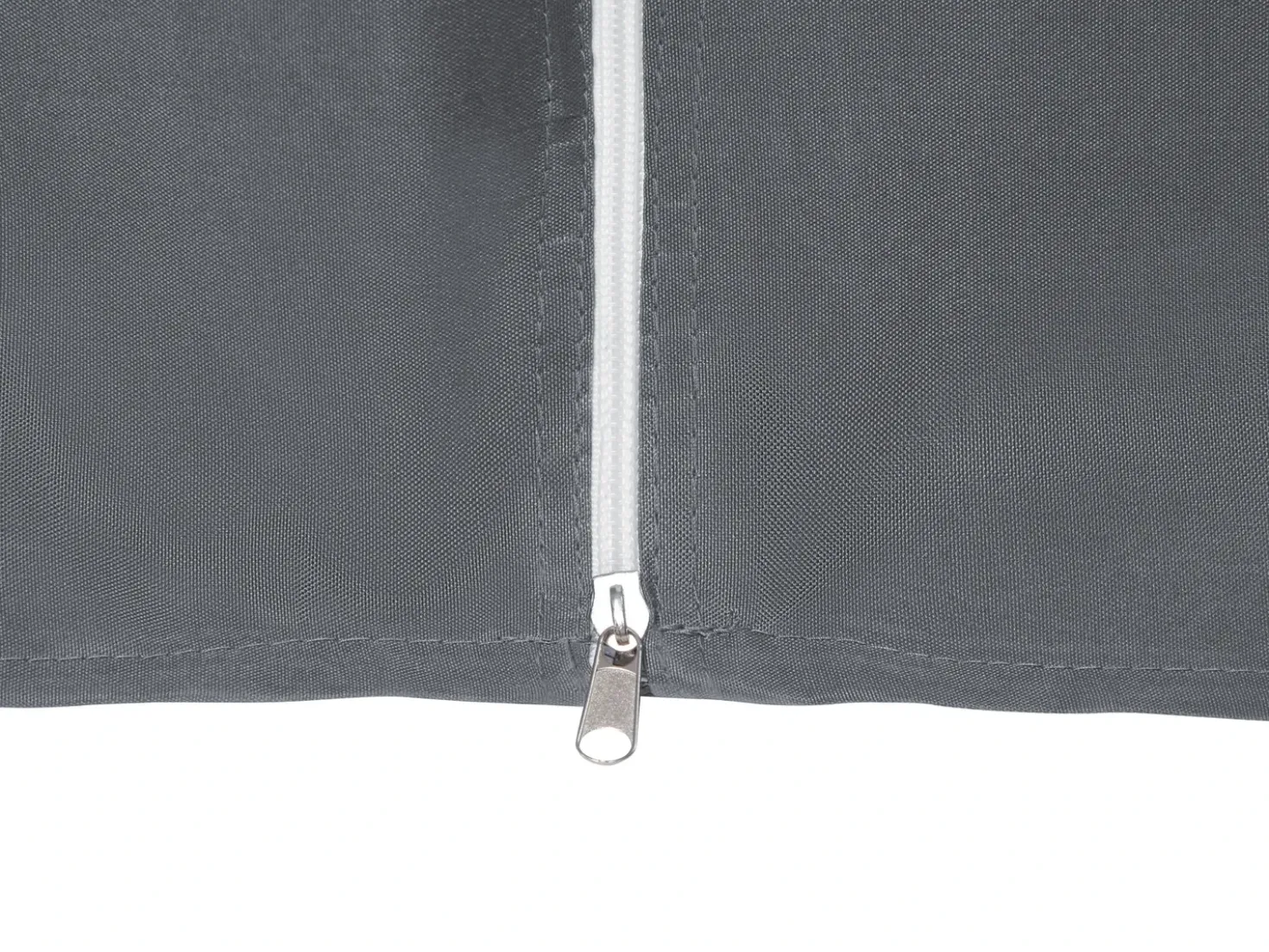 Gazebo PORTEL Metallo 350 cm 350 cm Grigio grafite