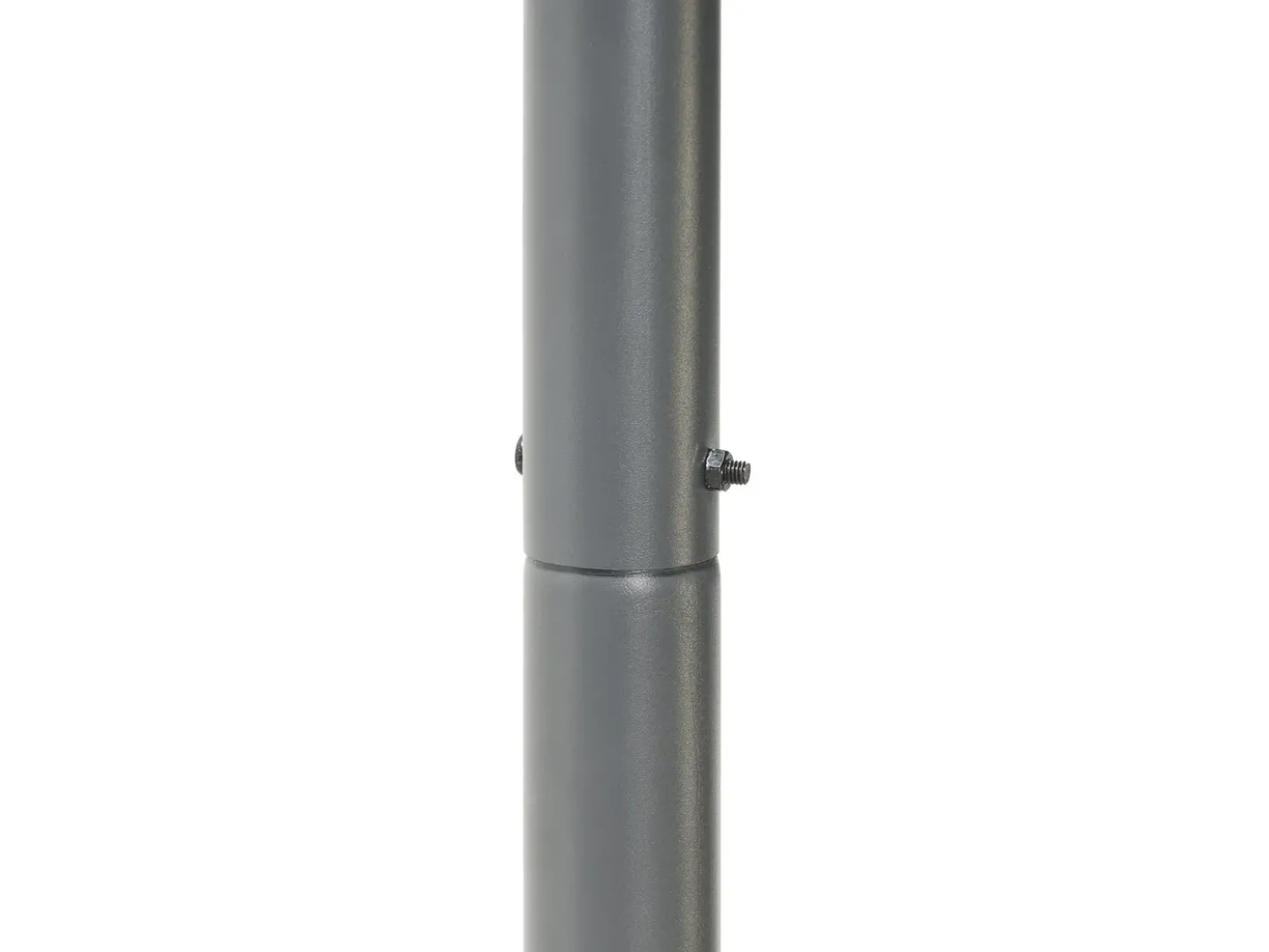 Gazebo VIMINO Metallo 282 cm 294 cm Grigio scuro