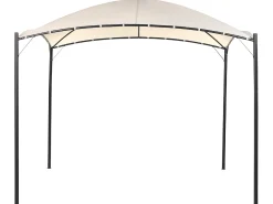 Gazebo VOMERO Metallo 305 cm 305 cm Beige
