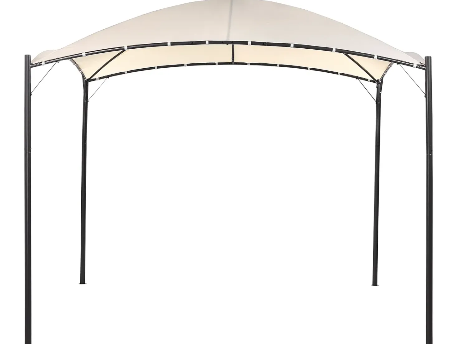 Gazebo VOMERO Metallo 305 cm 305 cm Beige