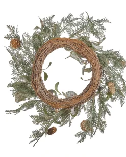 Ghirlanda di Natale HOVILA Oro 45 cm
