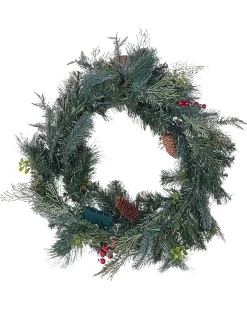 Ghirlanda di Natale LED ELBRUS Verde 60 cm