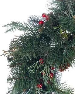 Ghirlanda di Natale LED ELBRUS Verde 60 cm