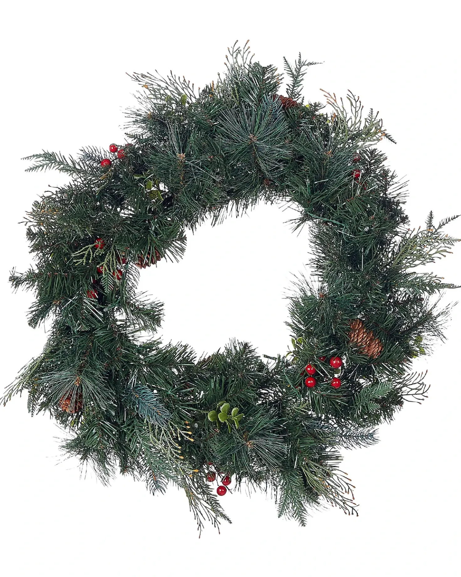 Ghirlanda di Natale LED ELBRUS Verde 60 cm