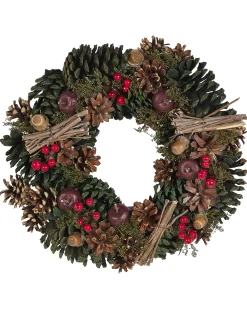 Ghirlanda di Natale NURMES Verde 35 cm
