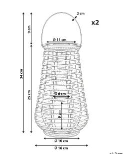 GWAYI 34 cm Naturale