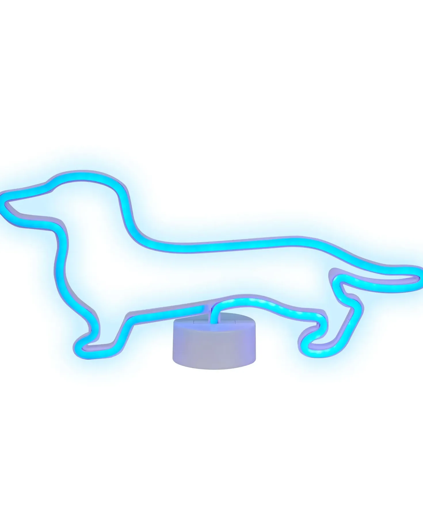 Insegna al neon a LED Cane FRANCIS Blu