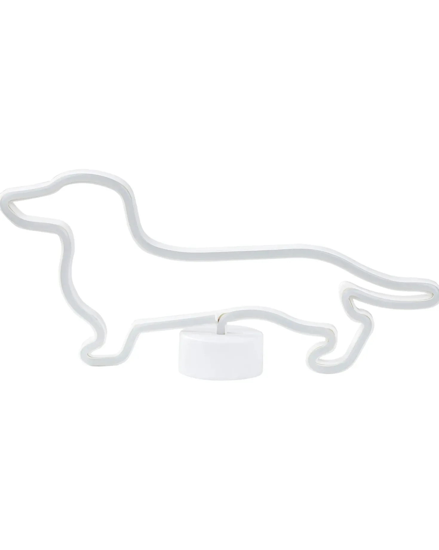 Insegna al neon a LED Cane FRANCIS Blu