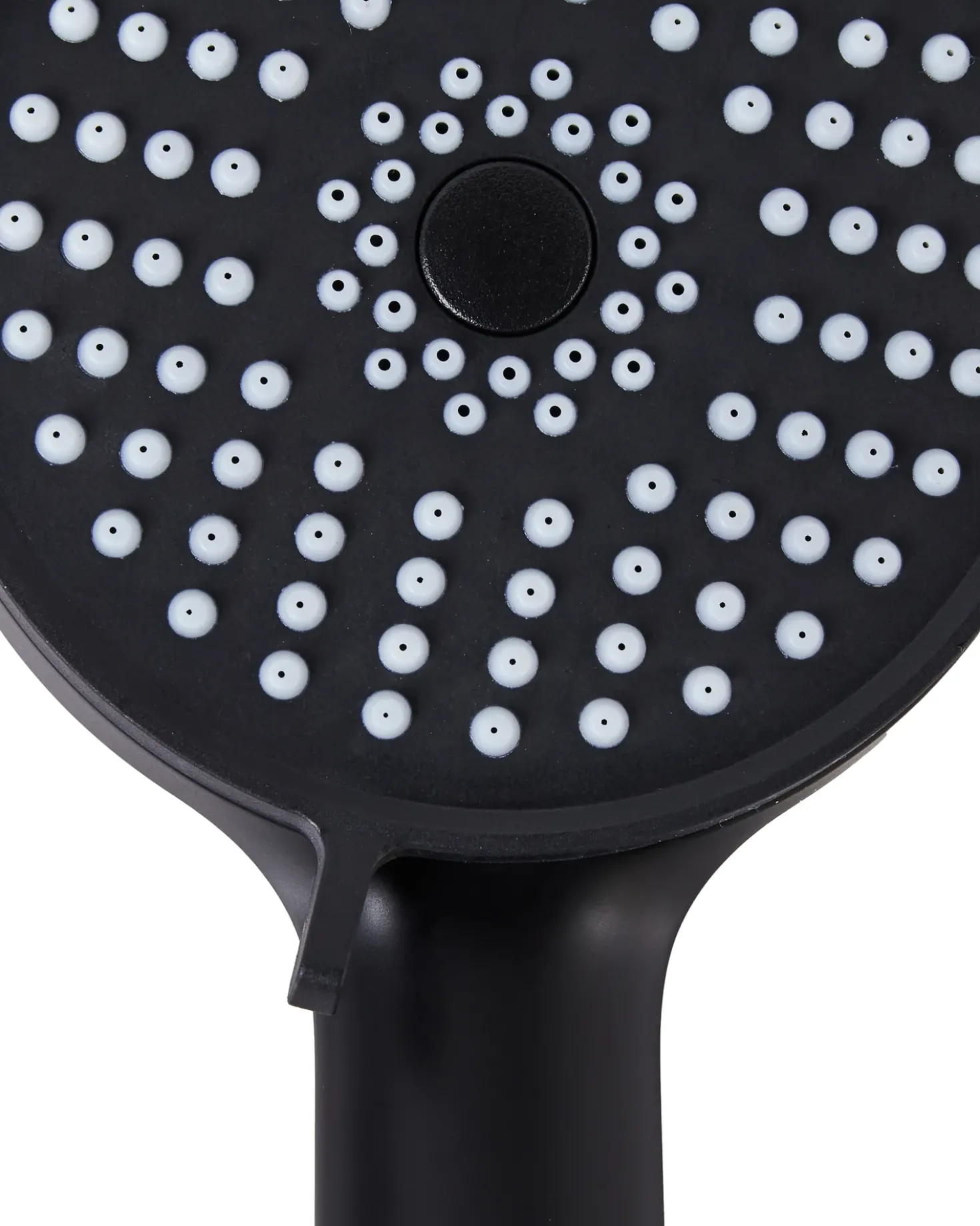 Kit doccia con soffione e flessibile SURIPA 3 Funzioni Nero