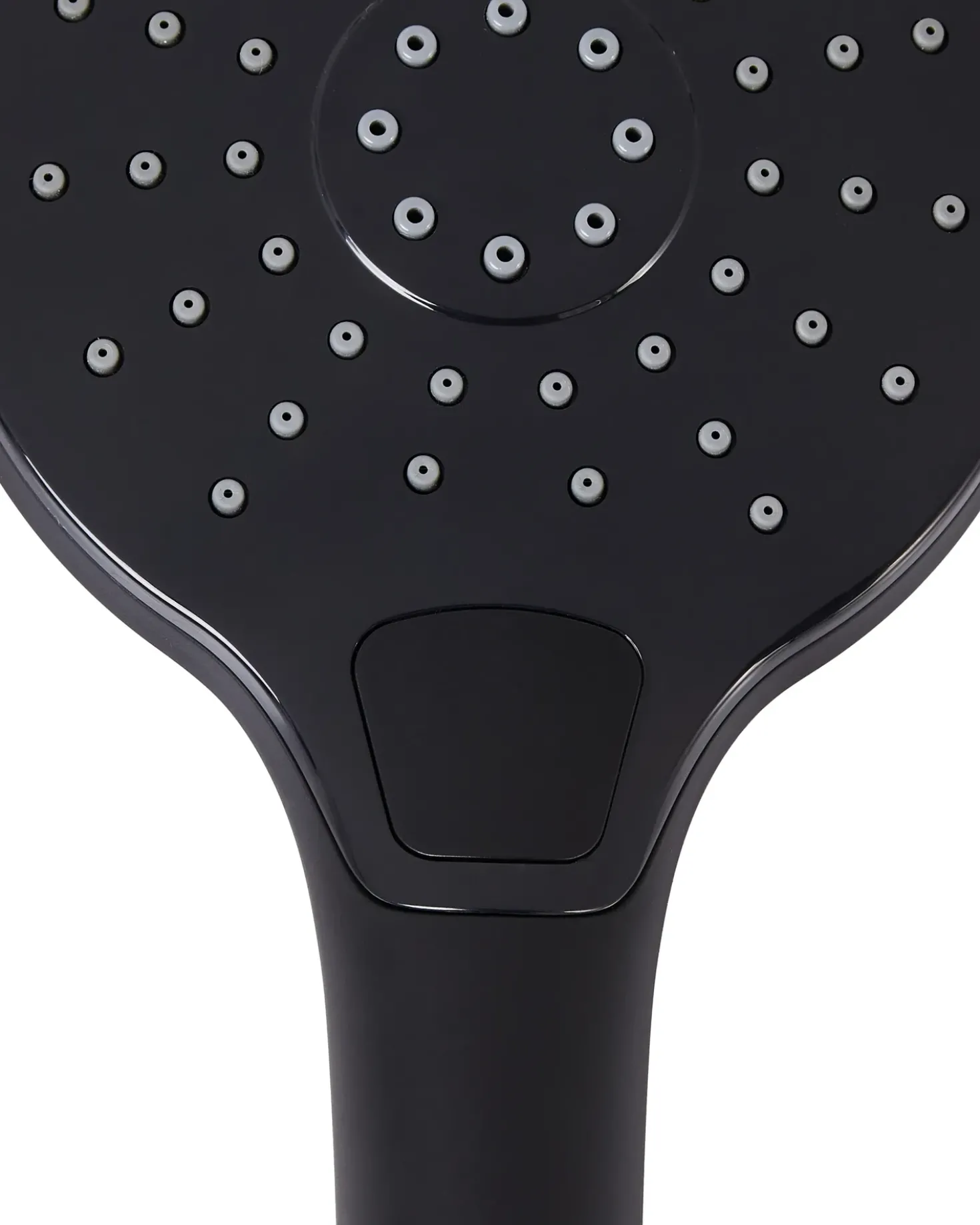 Kit doccia con soffione e flessibile IQUIRA 4 Funzioni Nero