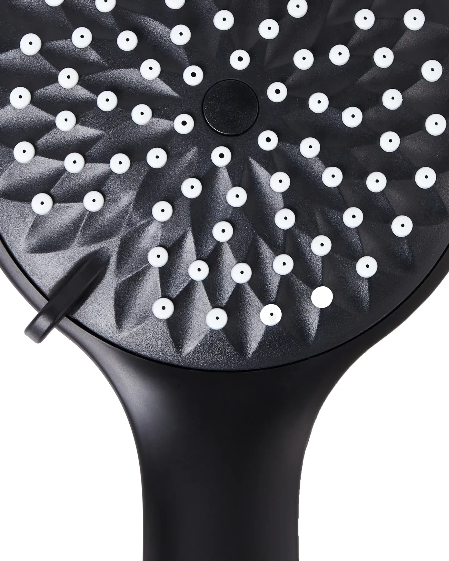 Kit doccia con soffione e flessibile TARMA 4 Funzioni Nero