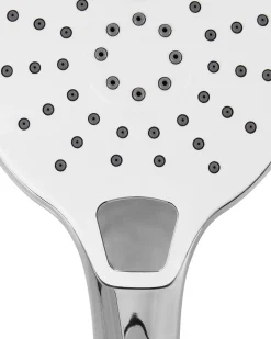 Kit doccia con soffione e flessibile IQUIRA 4 Funzioni Argento