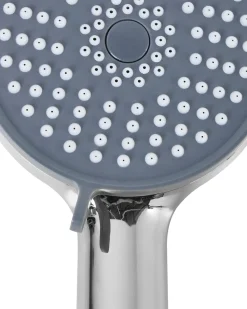 Kit doccia con soffione e flessibile SURIPA 3 Funzioni Argento