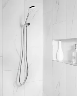 Kit doccia con soffione e flessibile AYPATE Argento