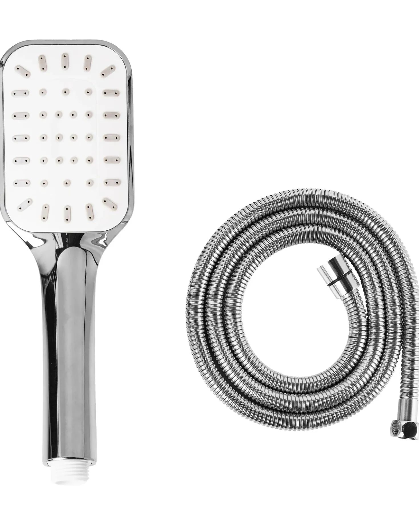 Kit doccia con soffione e flessibile AMAJA Argento