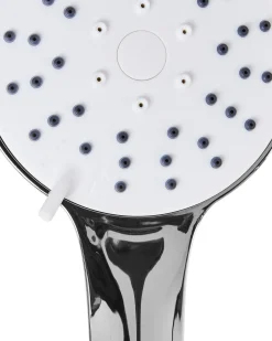 Kit doccia con soffione e flessibile CHURUN 4 Funzioni Argento