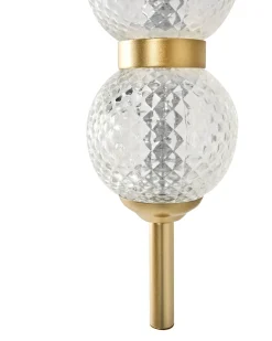 Lampada da parete a LED ARAS Vetro Oro
