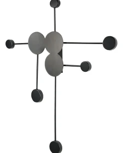 Lampada da parete a LED MARIATO Metallo Nero