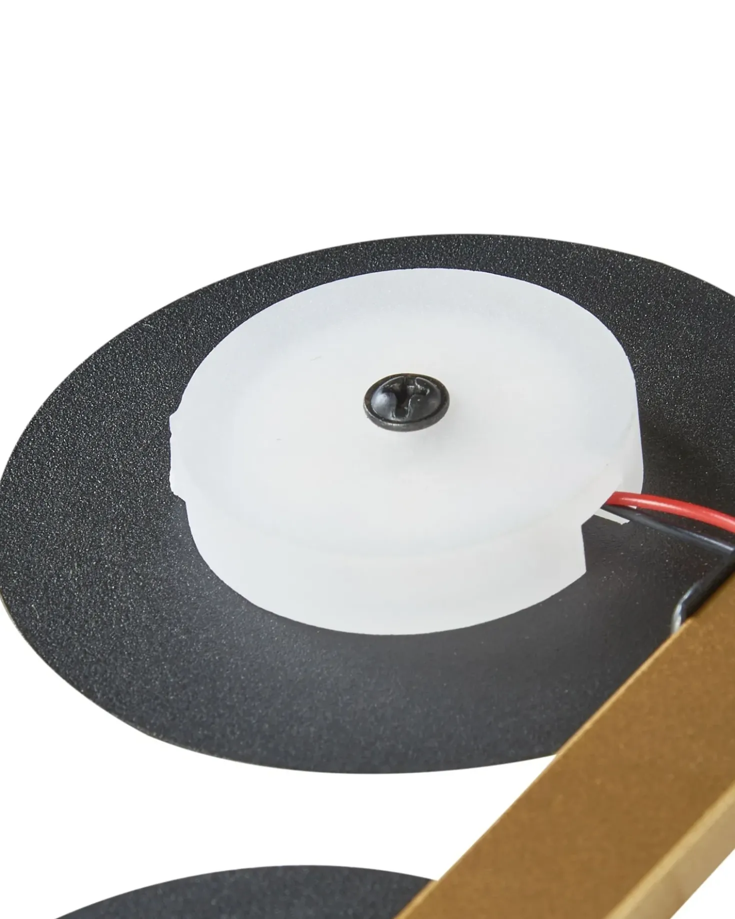 Lampada da parete a LED PARITA Metallo Nero