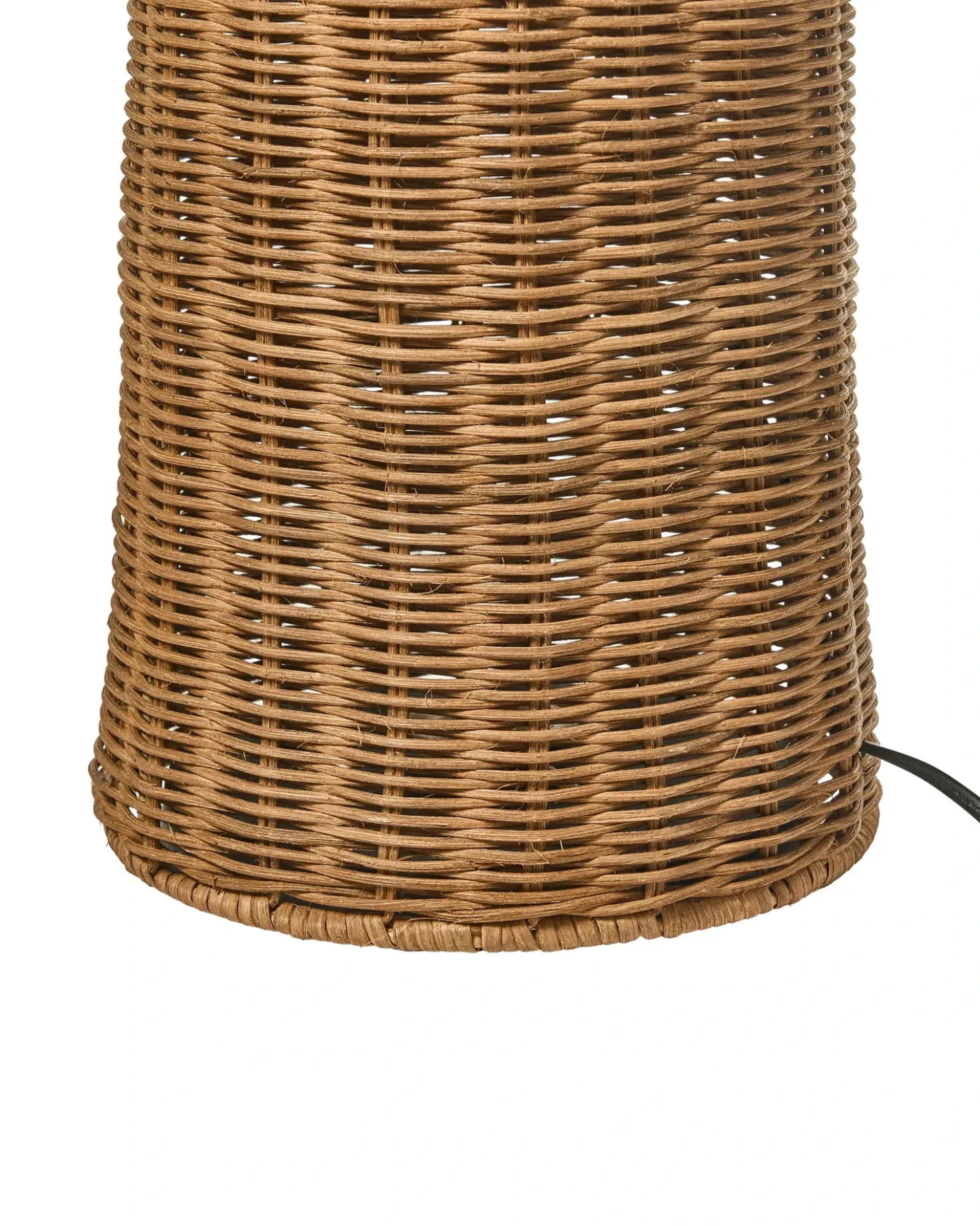 Lampada da pavimento ALERO Rattan Naturale