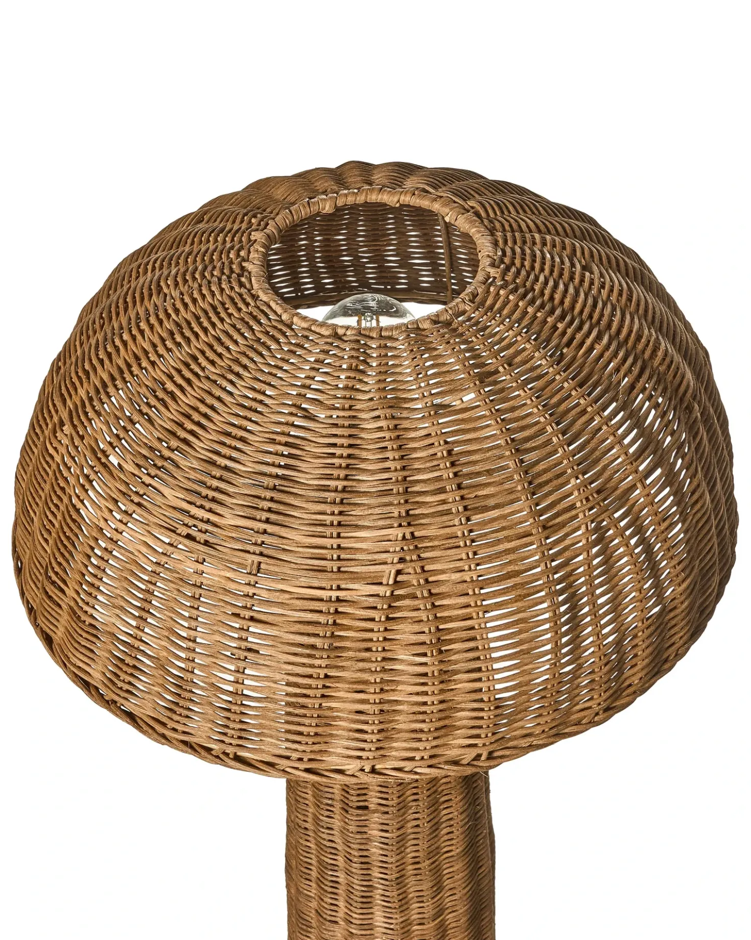 Lampada da pavimento ALERO Rattan Naturale
