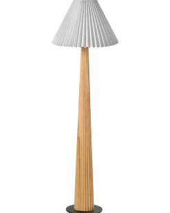 Lampada da pavimento ALIGIDE Legno Naturale
