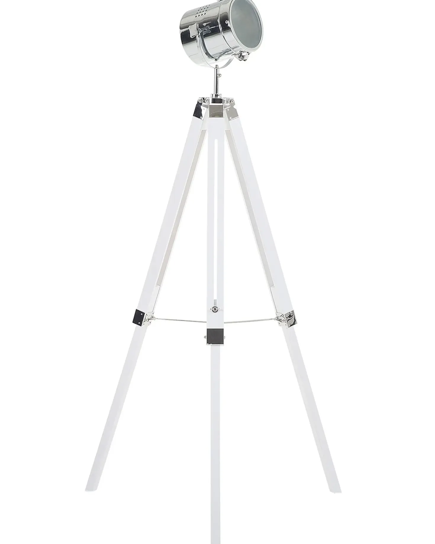 Lampada da pavimento ALZETTE Legno di pino Bianco