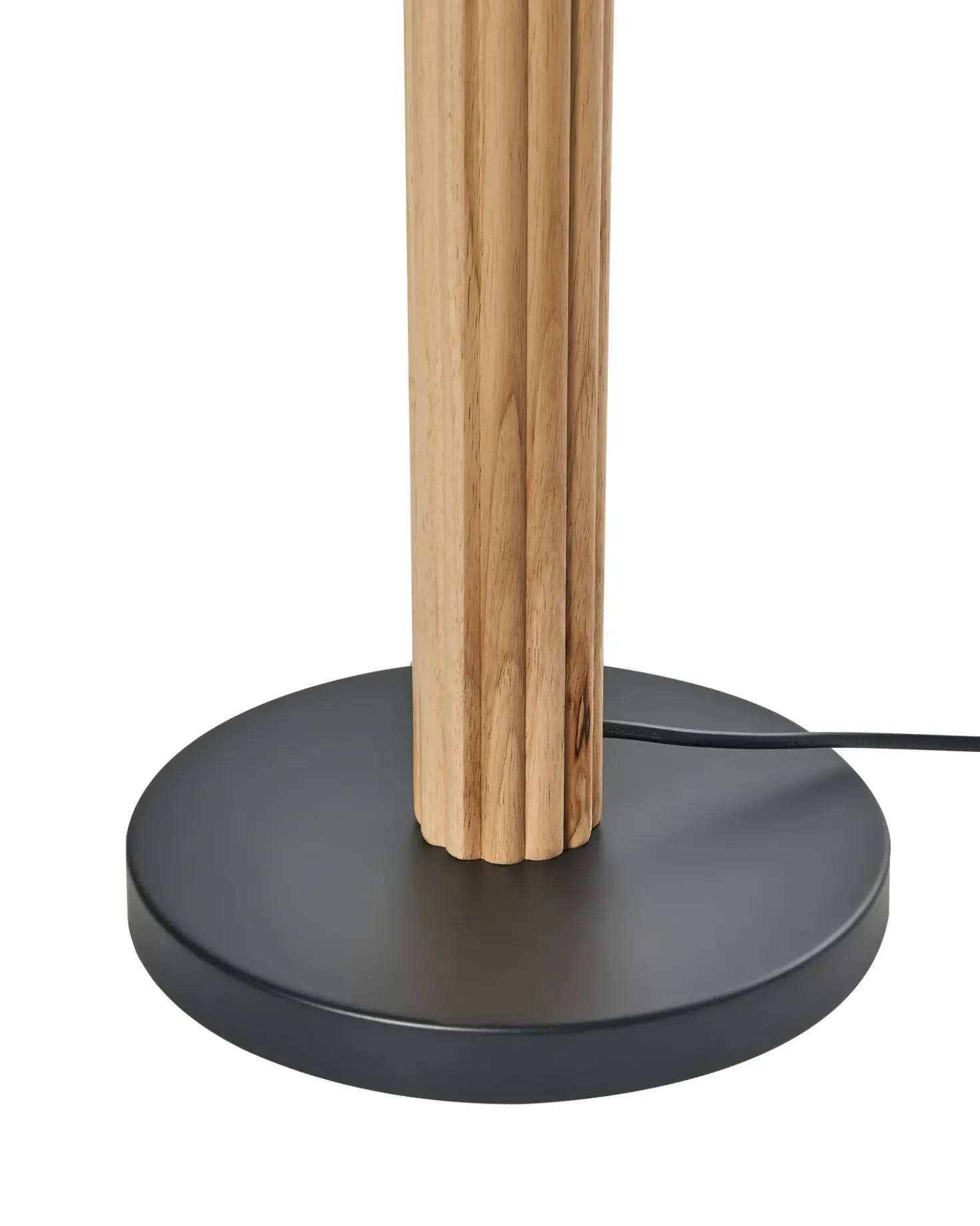 Lampada da pavimento BELESSA Lino Beige chiaro