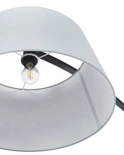 Lampada da pavimento BENUE Metallo Grigio