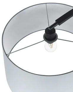 Lampada da pavimento BENUE Metallo Grigio
