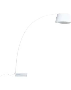 Lampada da pavimento BENUE Metallo Bianco