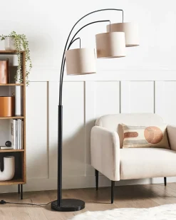 Lampada da pavimento CARONI Lino Beige