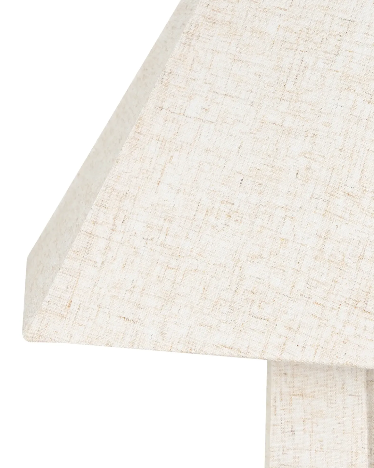 Lampada da pavimento DEMBI Lino sintetico Beige chiaro