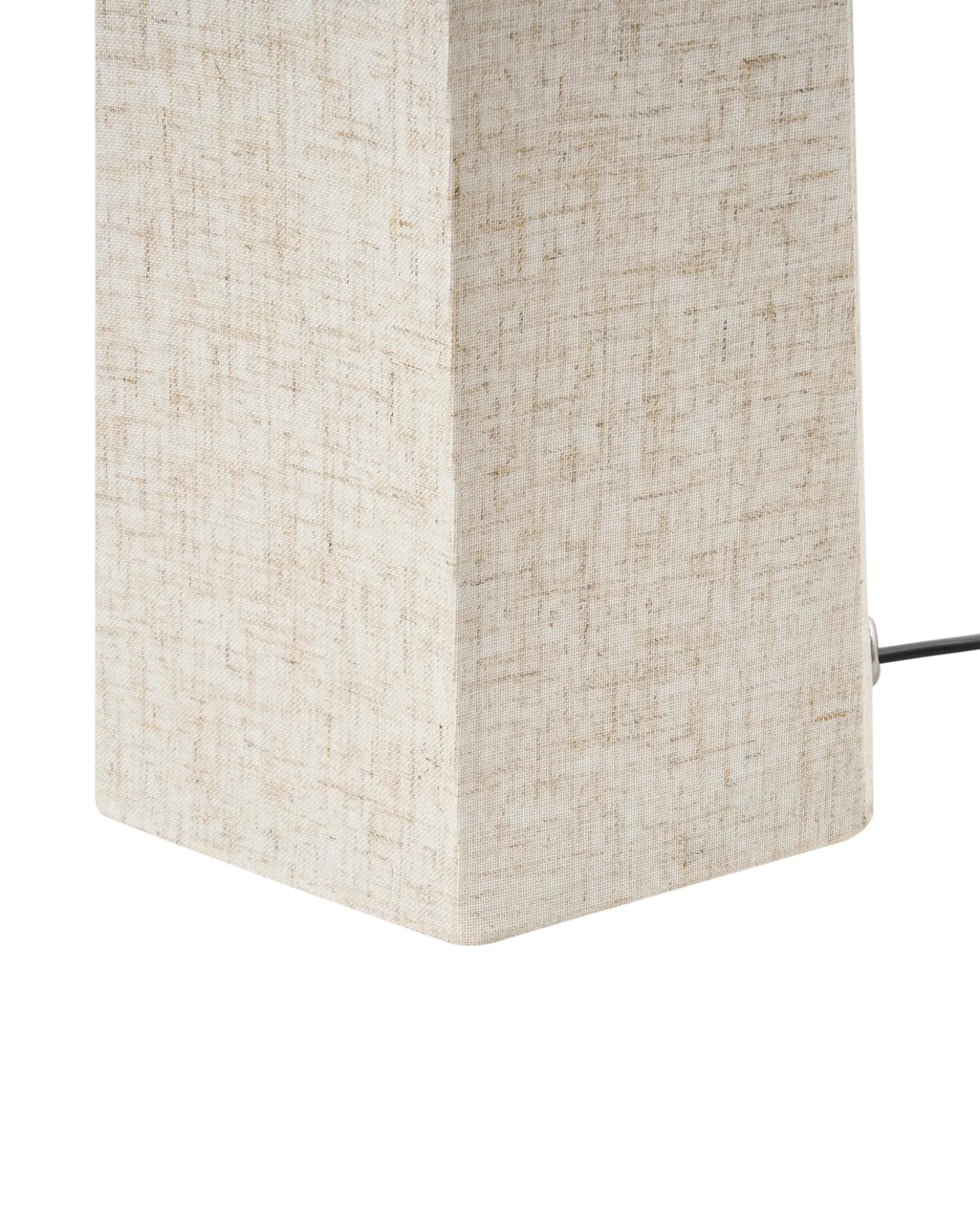 Lampada da pavimento DEMBI Lino sintetico Beige chiaro