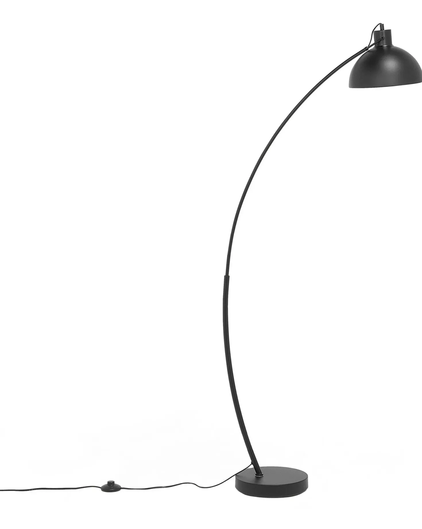Lampada da pavimento DINTEL Metallo Nero